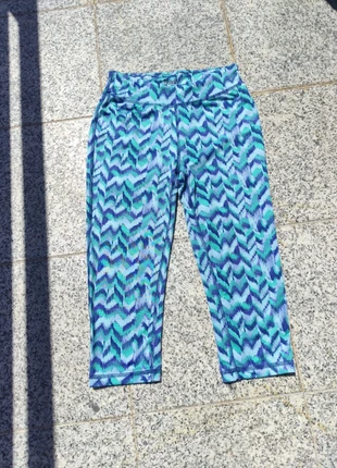 Leggings Desportivas Crivit Padrão Mosaico Tam S (38/40) - Conforto para o seu treino!, brand: Crivit, condizioni: Ottime, taglia: S / IT 40 / EU 36, €6.00, €7.00 include la Protezione acquisti