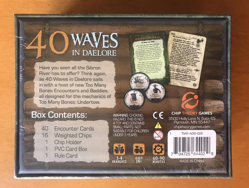 Too Many Bones: 40 Waves in Daelore - Chip Theory Games - 2023 - Nuovo - New Sealed 2