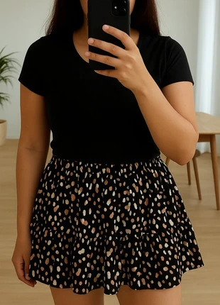 Jupe courte à volants – Taille M, marca: Shein, estado: Muy bueno, tamaño: M / 38 / 10, 2,50 €, 3,33 € Protección al comprador incluida