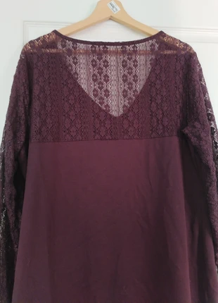 Robe vila dentelle lie de vin, merk: Vila, staat: Heel goed, maat: XXL / 44 / 16, € 4,00, € 4,90 inclusief Kopersbescherming