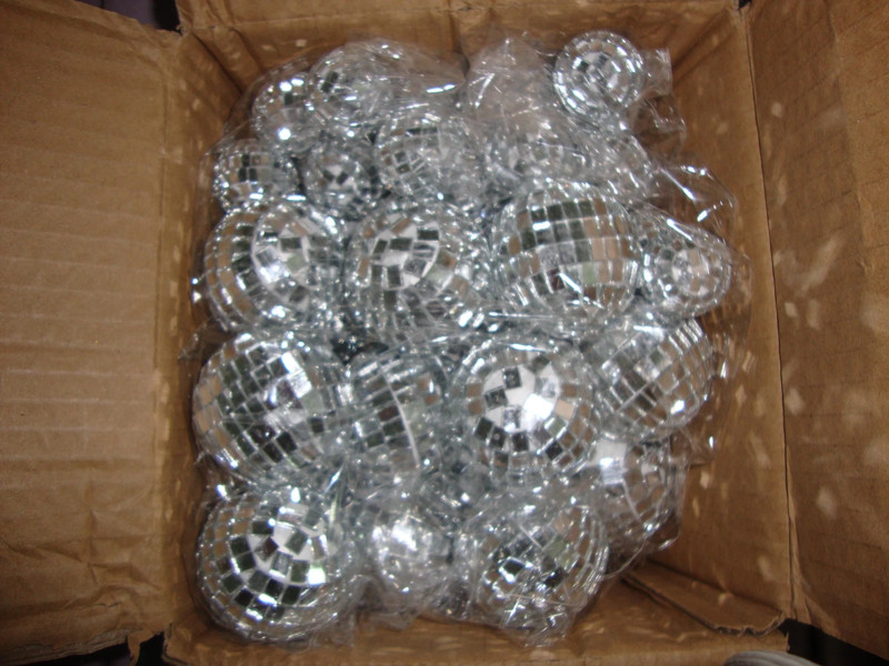 Mini Disco Ball Decor - 50 pack 1