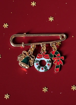 Broches de Noël – Idée cadeau parfaite ! 🎁, brand: Noël, condizioni: Nuovo senza cartellino, €4.00, €4.90 include la Protezione acquisti