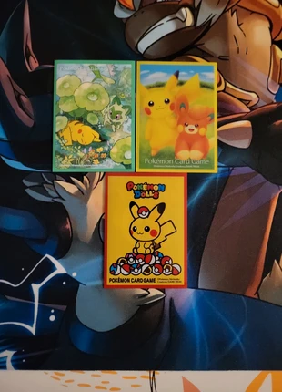 3 sleeves Pikachu, brand: Pokémon, condition: Very good, €2.50, €3.33 includes Buyer Protection