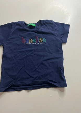 T-shirt bébé garçon, brand: Benetton, condizioni: Discrete, taglia: 9-12 mesi / 74 cm, €1.00, €1.75 include la Protezione acquisti