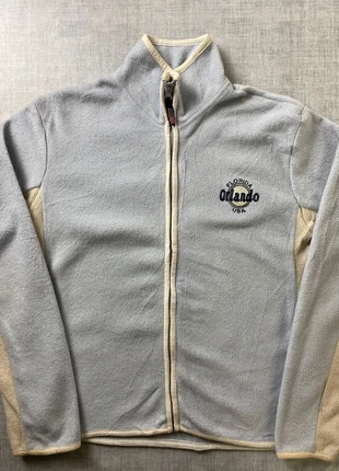 Polaire Zippée Bicolore U.S. Apparel Bleu Gris Beige Taille M Vintage, marca: Vintage Dressing, estado: Bom, tamanho: M / 38 / 10, €24.99, €26.94 inclui Proteção do Comprador Pro