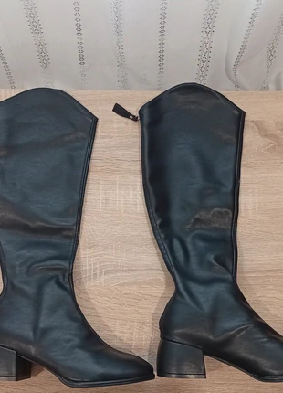 Botas altas negras para mujer con cremallera atrás talla 40, brand: Local, condizioni: Nuovo senza cartellino, taglia: 40, €32.00, €34.30 include la Protezione acquisti