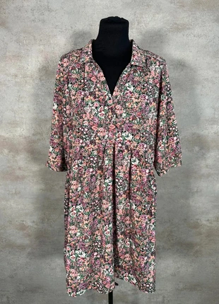 Robe fleurie boutonnée Senes ( M/L ), marque: Senes, état: Très bon état, taille: L / 40 / 12, 9,00 €, 10,15 € Protection acheteurs (Pro) incluse