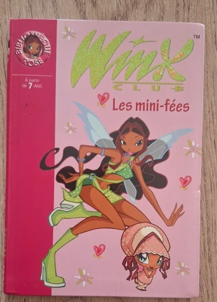 Les Mini-Fées – Winx Club - Bibliothèque Rose n°7 – Dès 7 ans 👧📘, staat: Heel goed, € 2,00, € 2,80 inclusief Kopersbescherming Pro