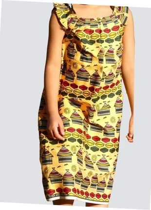 robe été fille wax coton 8-10ans, brand: Africa, condition: Very good, size: 10 years / 140 cm, €20.00, €21.70 includes Buyer Protection Pro