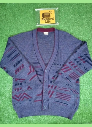 Crazy blue vintage oversized cardigan wool , very good quality, 90's, marque: Vintage Dressing, état: Bon état, taille: XL, 24,90 €, 26,85 € Protection acheteurs incluse