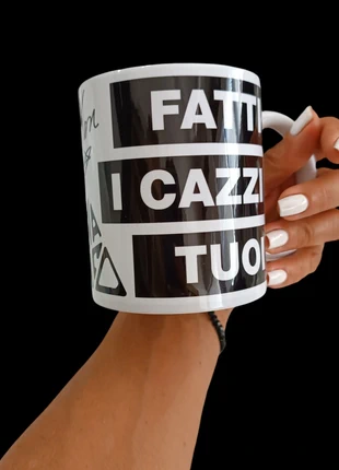Tazza "fatti i cazzi tuoi", marque: VASCO, état: Neuf avec étiquette, 11,00 €, 12,25 € Protection acheteurs incluse