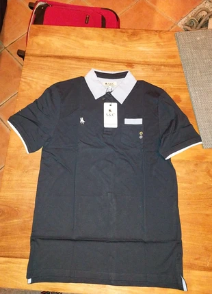 Polo noir M S&C Neuf, brand: SC, condition: New with tags, size: M, €4.00, €4.90 includes Buyer Protection