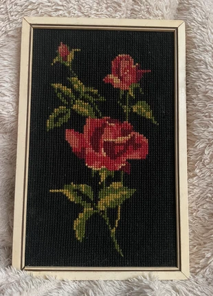 Vintage Embroidered Painting 🌺🌺, marque: Vintage, état: Bon état, 4,95 €, 5,90 € Protection acheteurs incluse