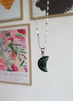 🌟 la petite lune en pierre d'agate naturelle 🌟, staat: Nieuw zonder prijskaartje, € 8,00, € 9,10 inclusief Kopersbescherming Pro