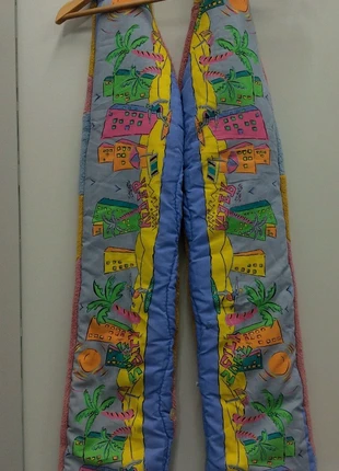 Quilted retro scarf, condition: Very good, £10.00, £11.20 includes Buyer Protection