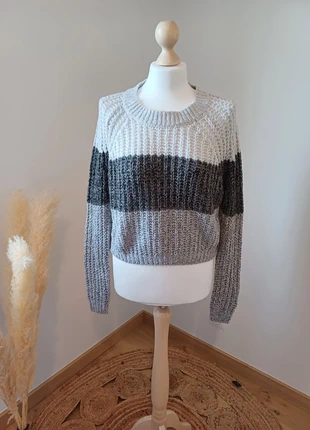 Pull tricolore ajouré Tally Weijl taille S 36, marca: Tally Weijl, estado: Muy bueno, tamaño: S / 36 / 8, 6,00 €, 7,00 € Protección al comprador Pro incluida