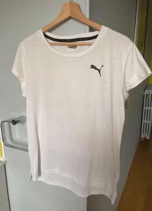 Tshirt teeshirt femme fille sport run Puma blanc noir XS 34 S 36 très bon état tendance, brand: Puma, condition: Very good, size: XS / 34 / 6, €5.00, €5.95 includes Buyer Protection