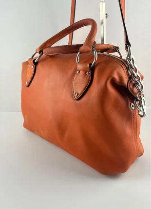 Michael Kors Orange Leather Satchel Bag | Vibrant Everyday Handbag, marque: Michael Kors, état: Bon état, 65,00 €, 68,95 € Protection acheteurs incluse