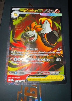 Mega-Camerupt EX 156/132, brand: Pokémon, condition: New without tags, €10.00, €11.20 includes Buyer Protection