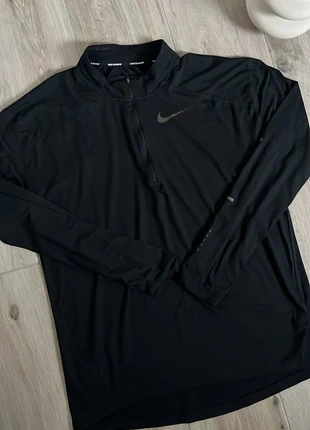 Nike Running – Haut à manches longues noir zippé (taille L) rares, brand: Nike, condition: New without tags, size: L / 40 / 12, €55.00, €58.45 includes Buyer Protection
