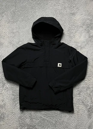 Carhartt WIP Nimbus Pullover Waterproof Windbreaker – Women’s XS – Full Black, marque: Carhartt, état: Très bon état, taille: XS / 34 / 6, 60,00 €, 63,70 € Protection acheteurs (Pro) incluse