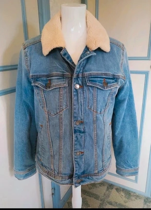 Hollister veste en jean fourré cozy, brand: Hollister, condition: Very good, size: XS, €7.00, €8.05 includes Buyer Protection