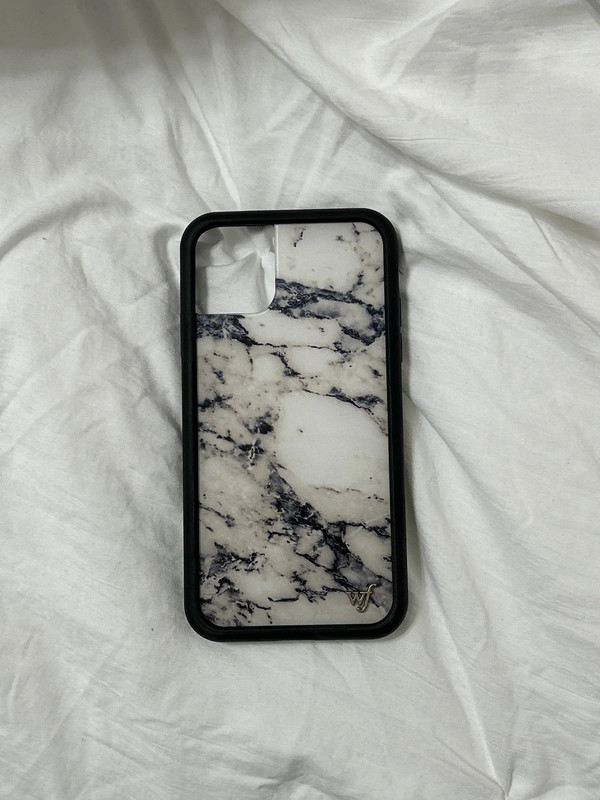 Marble iPhone 11 Case - Wildflower