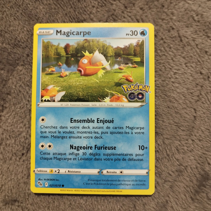 Séléroc - carte Pokémon 034/078 Pokémon Go