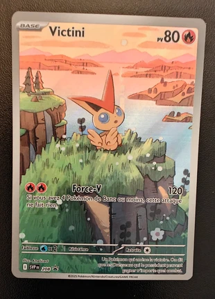 Victini AR promo 208, brand: Pokémon, condition: Very good, €5.00, €5.95 includes Buyer Protection