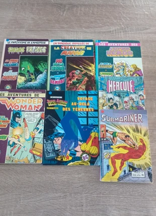 Lot 7 bd comics dc aredit hercule wonder woman super heros, état: Bon état, 10,00 €, 11,20 € Protection acheteurs (Pro) incluse