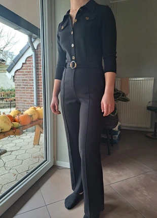 King louie jumpsuit zwart mt 38, merk: King Louie, staat: Heel goed, maat: M / 38 / 10, € 50,00, € 53,20 inclusief Kopersbescherming