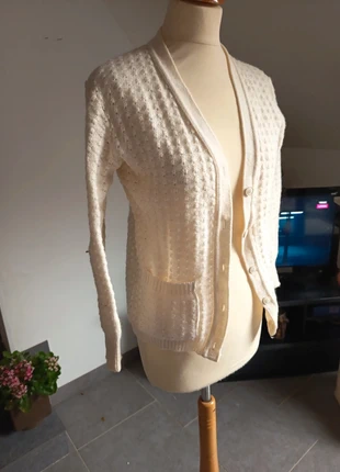 Cardigan vintage en tricot 36, brand: Vintage Love, condition: Good, size: S / 36 / 8, €18.00, €19.60 includes Buyer Protection