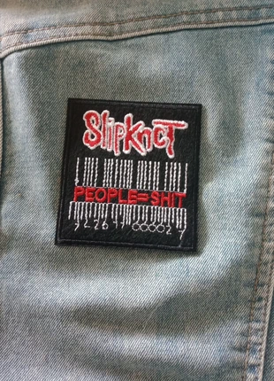 Patch Slipknot carré, marke: Slipknot, zustand: Sehr gut, 7,00 €, 8,05 € inklusive Vinted-Käuferschutz