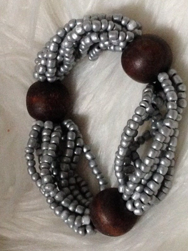 Bracelet élastique perles 2