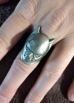 Batman ring.. silver? Mask rare, brand: Batman, condition: Very good, size: 20.2 mm / U½, £74.99, £79.44 includes Buyer Protection
