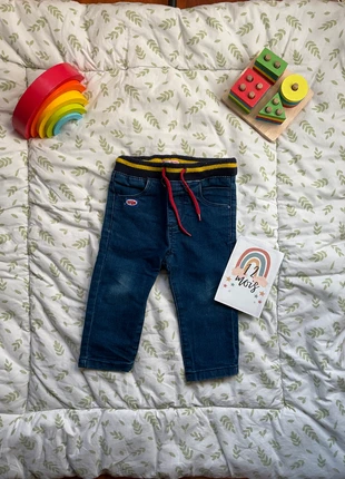 jean bleu lien de serrage 12 mois du pareil au même, marke: Du Pareil au Même, zustand: Sehr gut, größe: 9-12 Monate / 74, 2,00 €, 2,80 € beinhaltet Vinted-Käuferschutz Pro