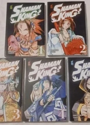 Lotto 5 Manga - Shaman King Final Edition #1-5 - Hiroyuki Takei - Star Comics, estado: Nuevo sin etiquetas, 10,00 €, 11,20 € Protección al comprador incluida