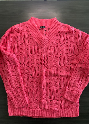 Pull ajouré fuchsia, marque: Influx, état: Bon état, taille: XL / 42 / 14, 8,00 €, 9,10 € Protection acheteurs incluse