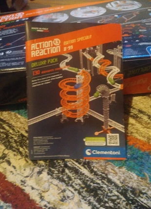 Jeux de construction Action réaction parcours bille, brand: Clementoni, condition: Very good, size: 6 years / 116 cm, €9.00, €10.15 includes Buyer Protection