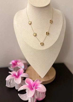 Collier trèfle acier inoxydable, marque: sans marque, état: Neuf avec étiquette, 10,00 €, 11,20 € Protection acheteurs incluse