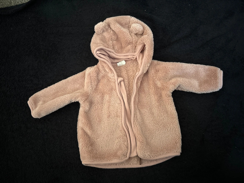 H and M fluffy zip hoodie Vinted