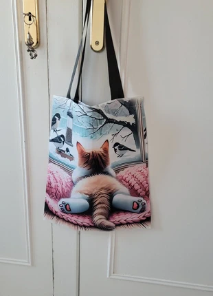 Tote Bag Unique Chat Rêveur & Trompe-lŒil, zustand: Neu, 6,00 €, 7,00 € inklusive Vinted-Käuferschutz