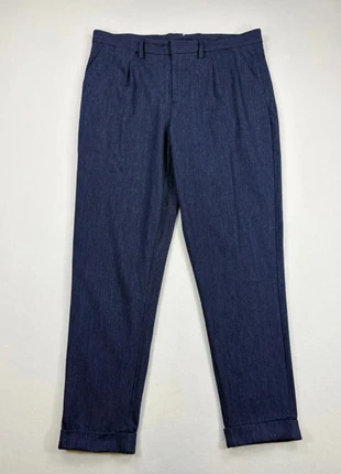 Pantalon habillé Vintage Y2K Devred 1902 en coton denim bleu – taille 42, brand: Vintage Dressing, condition: Very good, size: W32, €21.90, €23.70 includes Buyer Protection Pro
