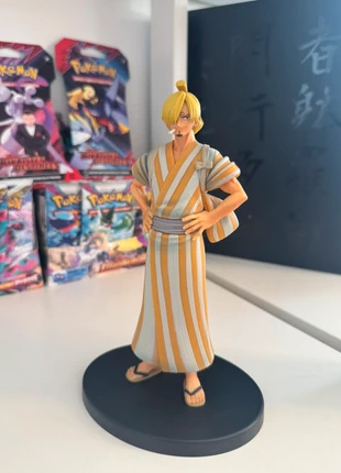 Figurine Sanji Wanokuni, merk: Banpresto, staat: Nieuw zonder prijskaartje, maat: Universeel, € 20,00, € 21,70 inclusief Kopersbescherming