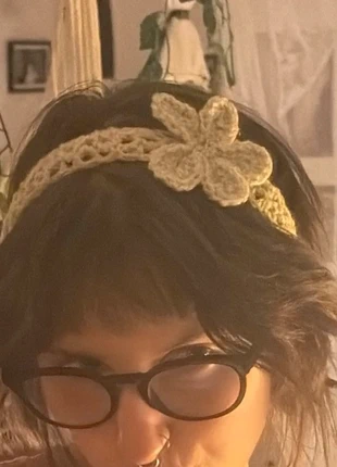 bandeau fleuri crochet fait main handmade, brand: Fait Main, condition: New with tags, €5.00, €5.95 includes Buyer Protection