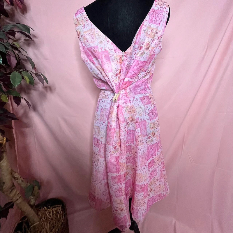 K Studio Floral Midi Dress Size 10 4