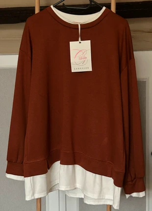 Sweat terra cota T 48/50 Italy, brand: Made In Italy, condition: New with tags, size: 4XL / 48 / 20, €15.00, €16.45 includes Buyer Protection