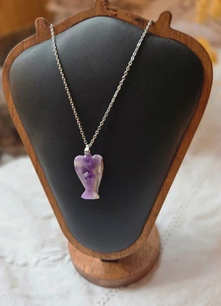 Collier Ange en Améthyste – Protection & Guidance (chaîne classique), marque: Collier Ange en Améthyste – Protection & Guidance , état: Très bon état, 19,90 €, 21,60 € Protection acheteurs incluse