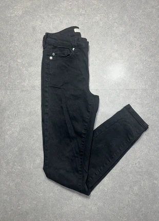 Pantalon Jean Femme - Noir - Taille S - Denim & Co, marque: Denim Co, état: Très bon état, taille: S / 36 / 8, 8,00 €, 9,10 € Protection acheteurs incluse
