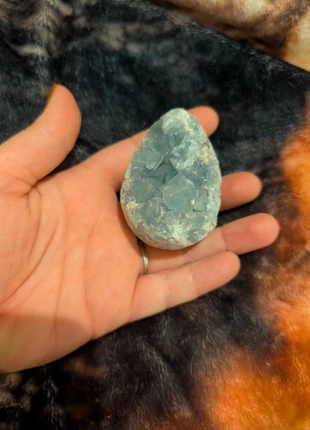 Oeuf en celestine, marque: Crystal, état: Neuf sans étiquette, 12,00 €, 13,30 € Protection acheteurs incluse